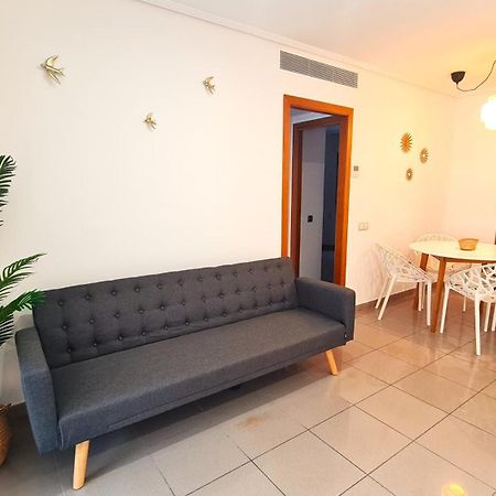 Beach Valencia Luxury D15-9 Apartment With Terrace And Sea Views With Two Rooms Ngoại thất bức ảnh
