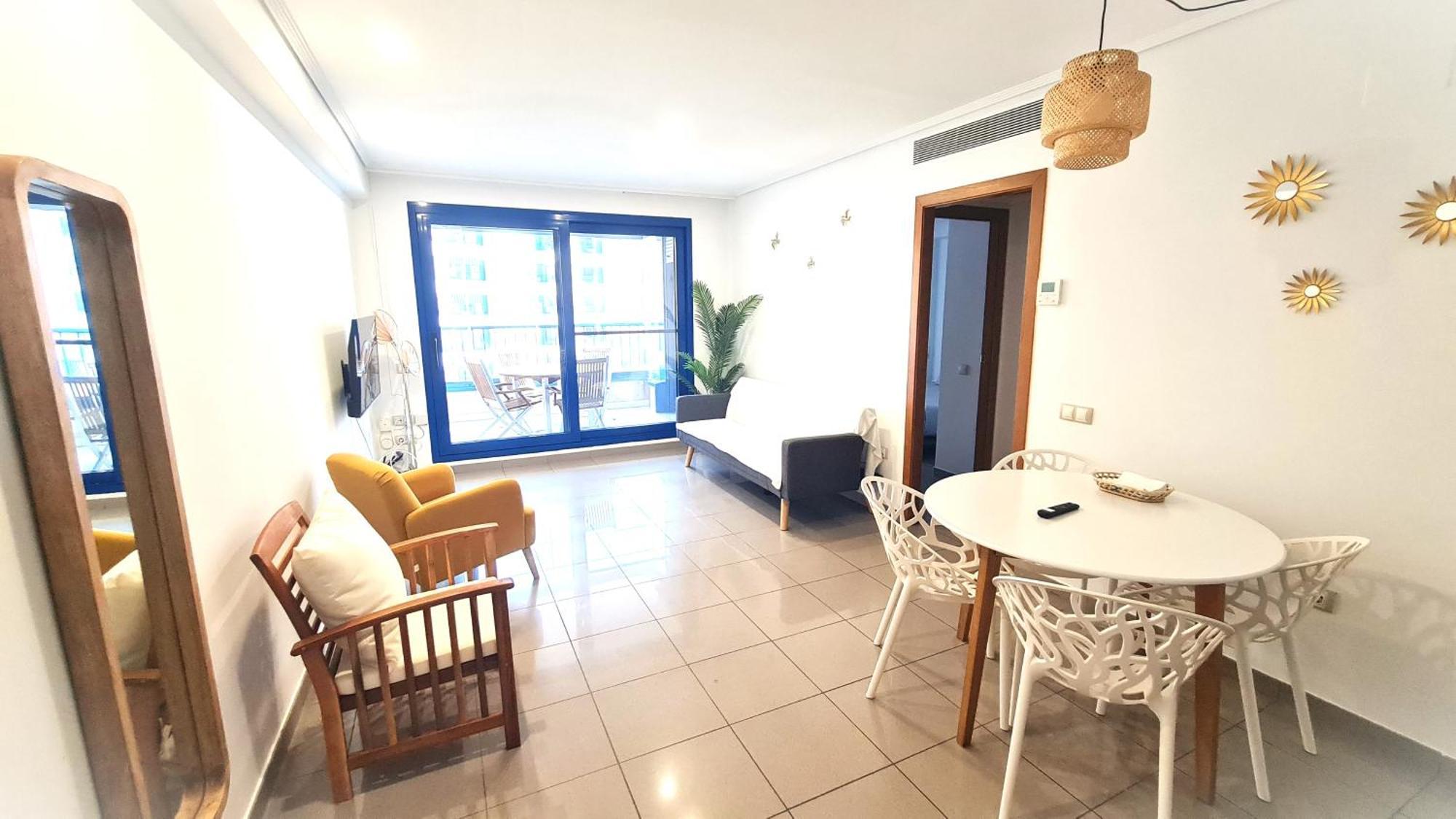 Beach Valencia Luxury D15-9 Apartment With Terrace And Sea Views With Two Rooms Ngoại thất bức ảnh